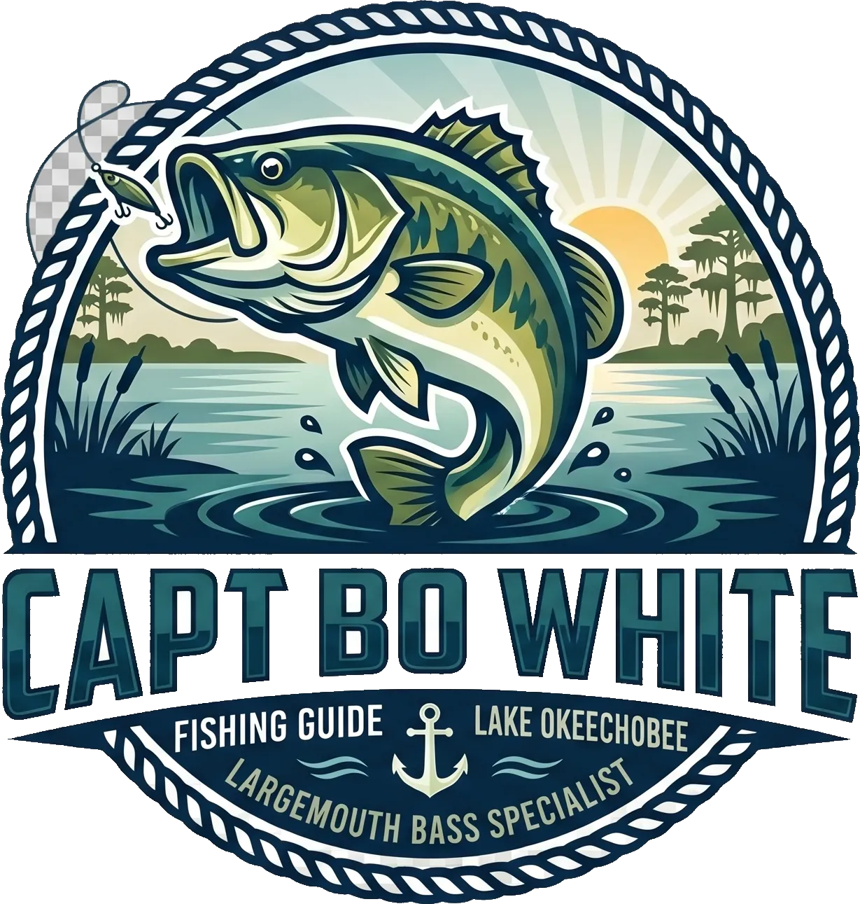 Capt. Bo White Fishing logo